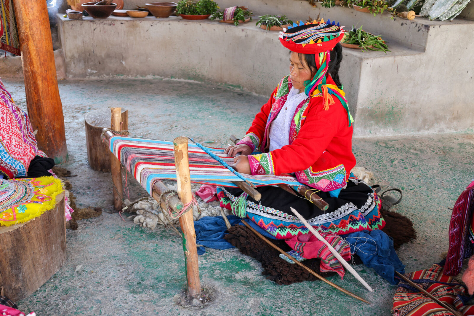 Weaving in Peru