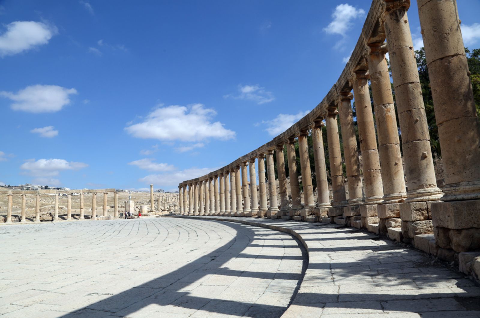 Jerash marketplace Jordan