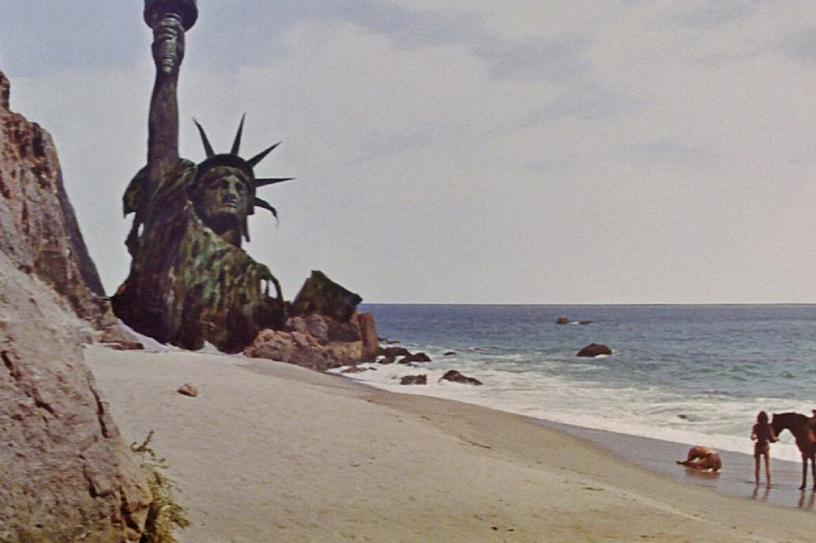 Planet of the apes ending
