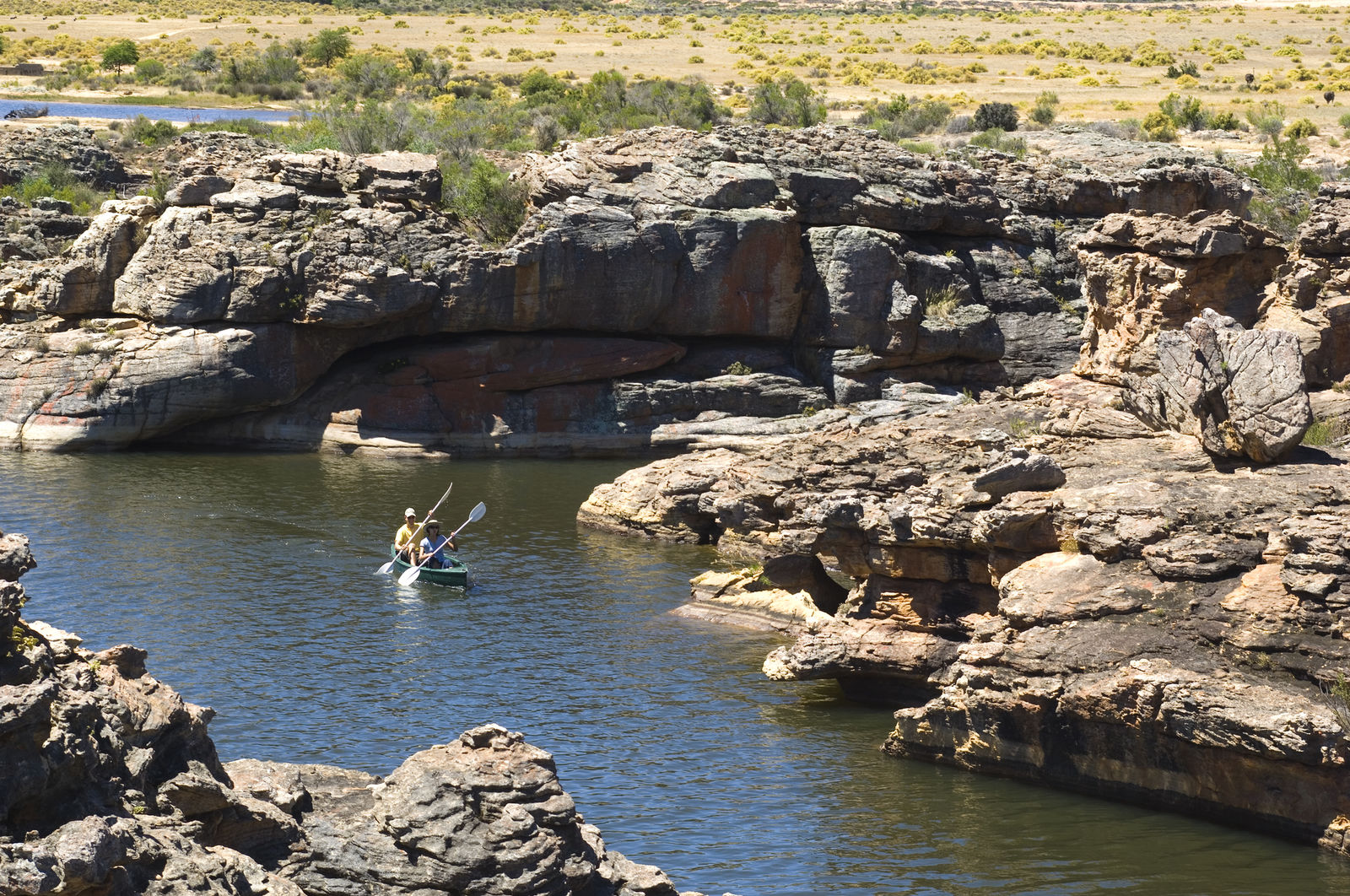 5 Bushmans Kloof canoeing