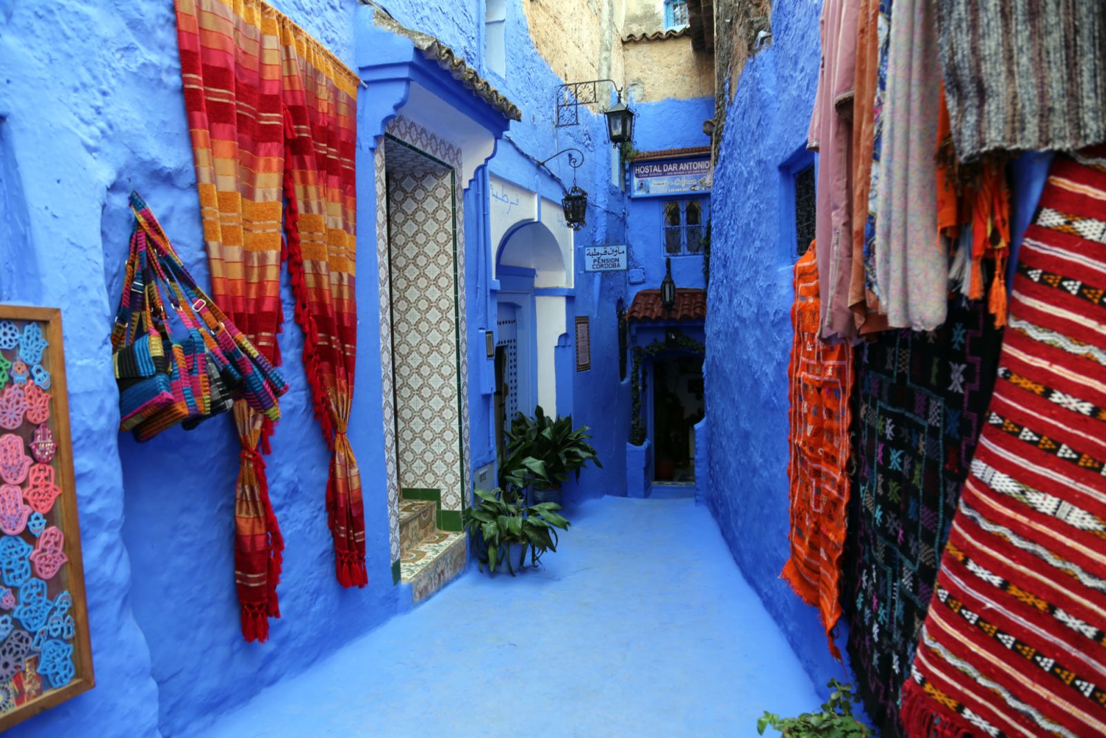 Blue corridor