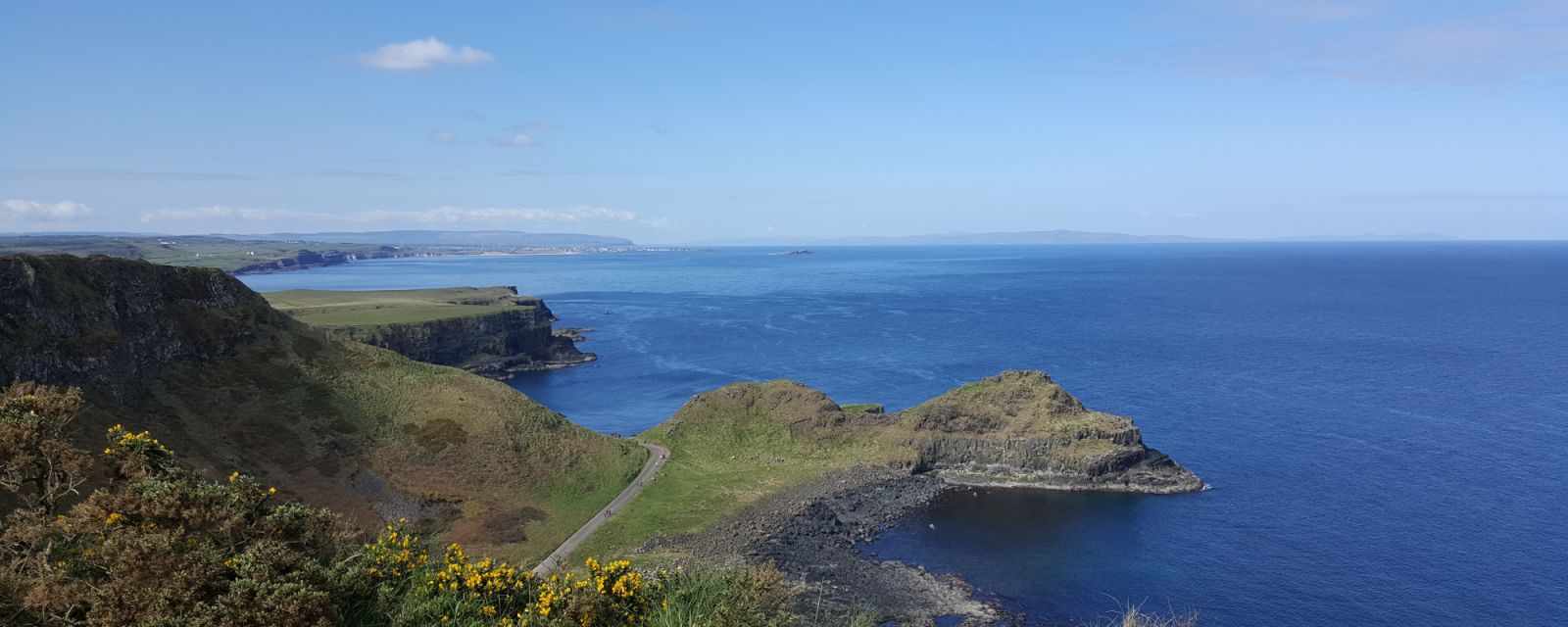 Coastal drive view